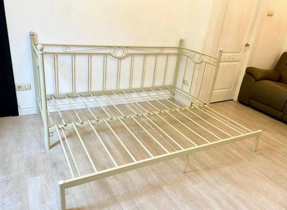 Metal karyola tek kişilik-çift kişilik - Görsel 4