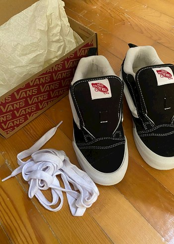 36 Beden siyah Renk Vans Kadın Beyaz Gri Spor Ayakkabı