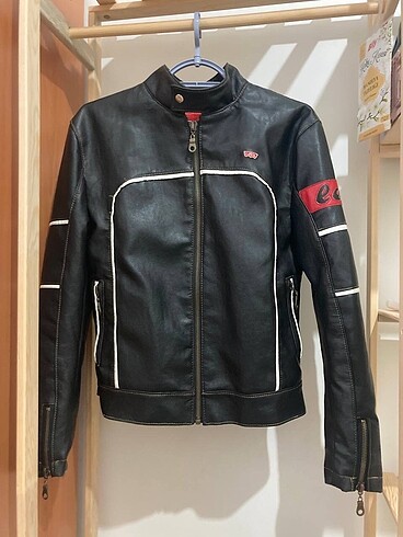 Erkek biker ceket