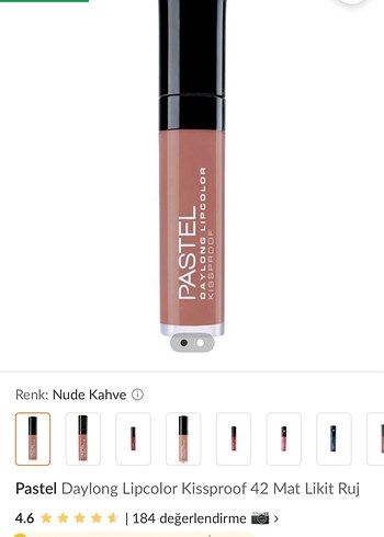 Maybelline Acil satılık Pastel Bej Mat Likit Ruj