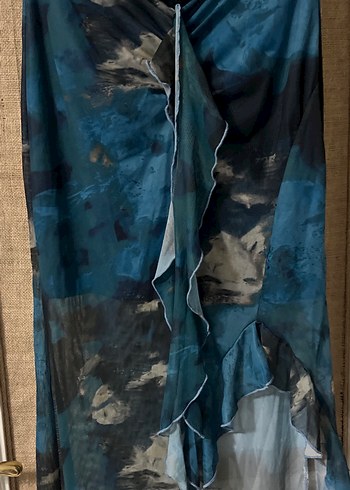 Drapeli Uzun Etek - Görsel 3