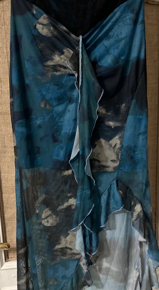 Drapeli Uzun Etek - Görsel 3