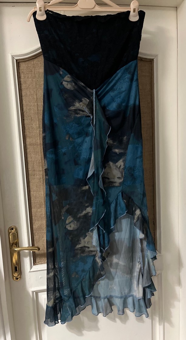 Drapeli Uzun Etek - Görsel 4