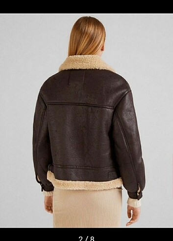 Bershka Bershka biker cift yonlu mont