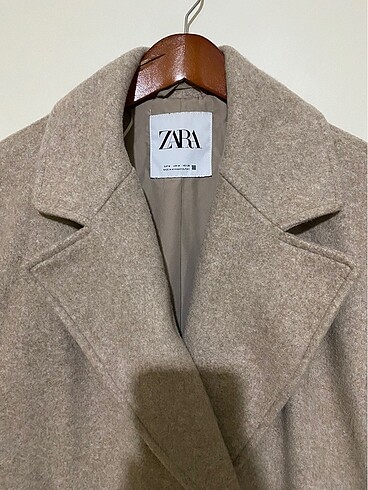 m Beden camel Renk Zara bej oversize kaban