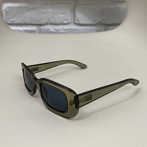 Beden haki Renk Gucci vintage gözlük