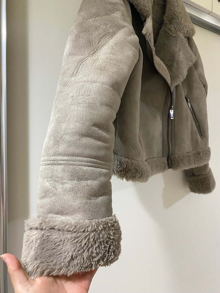 Stradivarius biker mont - Görsel 4