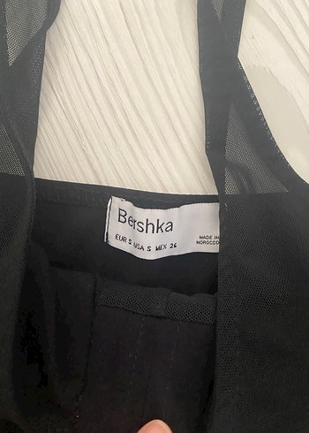 Y2k fairycore grunge bershka bluz kayık yaka ikisi bir arada - Görsel 4