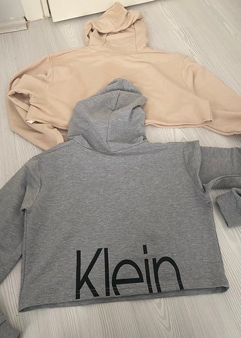 Calvin klein  Fineapple Baskılı Kısa Sweatshirt - Görsel 5
