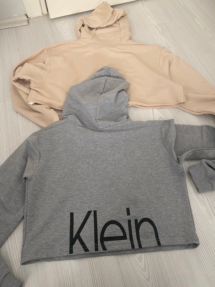 Calvin klein  Fineapple Baskılı Kısa Sweatshirt - Görsel 5
