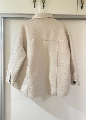Zara oversize buklet ceket - Görsel 3