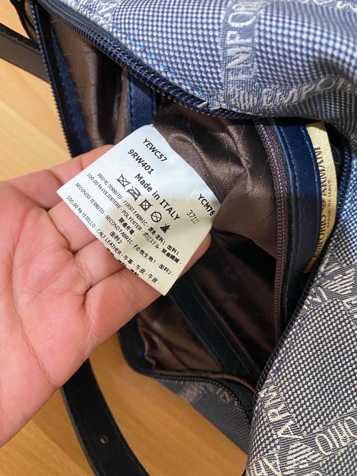 Emporio armani orijinal çanta - Görsel 3