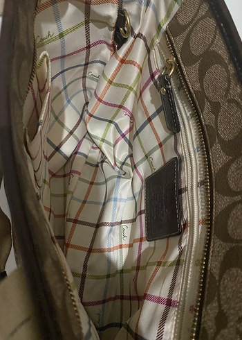 Coach y2k bintage orijinal tote nadir çanta - Görsel 7