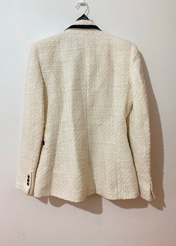 Zara orijinal tüvit blazer ceket - Görsel 3