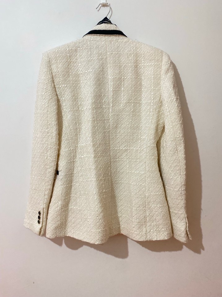 Zara orijinal tüvit blazer ceket - Görsel 3
