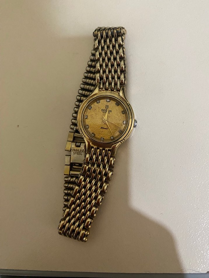 Orijinal raban 24k gold kol saati - Görsel 4