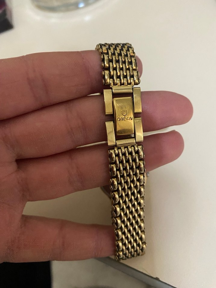 Orijinal raban 24k gold kol saati - Görsel 3