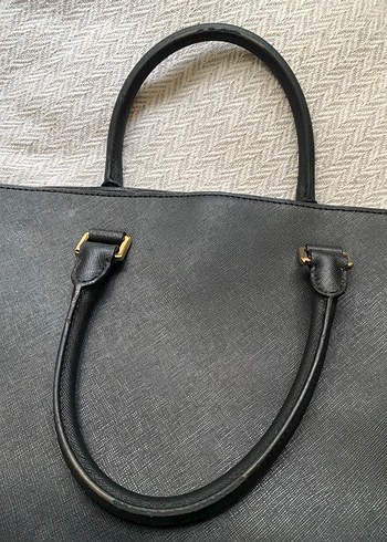 Michael Kors selma koleksiyonu Siyah Deri Kadın Çantası - Görsel 9