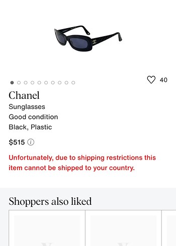 Orijinal chanel y2k vintage ikonik nadir gözlük - Görsel 11