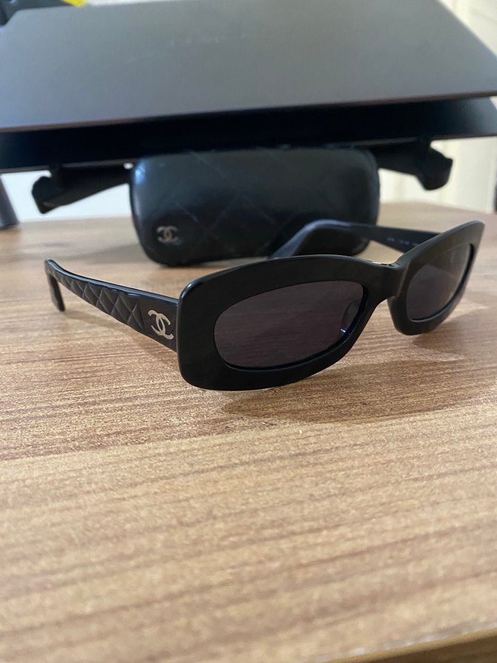Orijinal chanel y2k vintage ikonik nadir gözlük - Görsel 2