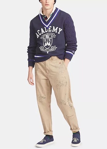 Orijinal ralph lauren kazak sweatshirt mix özel seri - Görsel 9