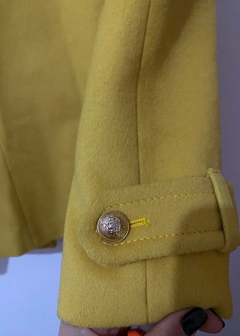 İpekyol çift düğmeli kaşmir yün karışım kaban - Görsel 6