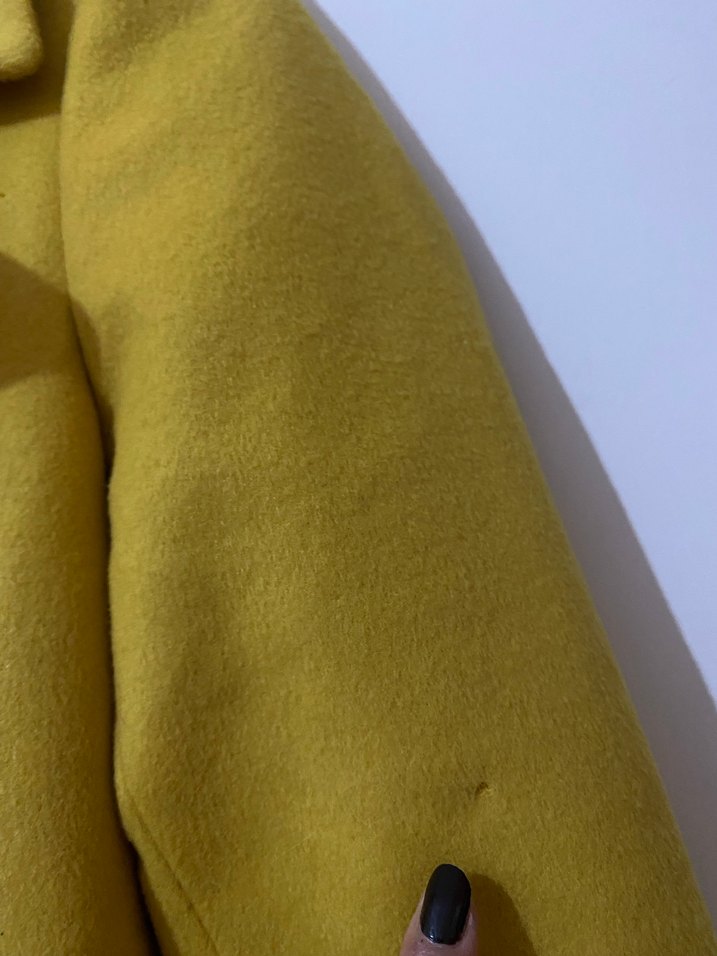 İpekyol çift düğmeli kaşmir yün karışım kaban - Görsel 4