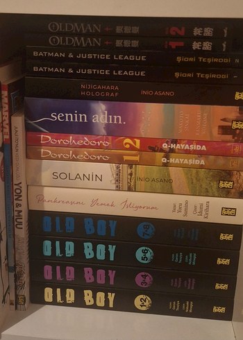 Satılık Çizgi Roman Manga (fiyat icin özelden yazabilirsiniz)