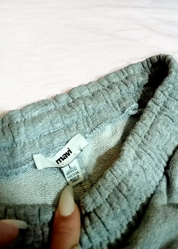 Gri Rahat Kesim Kadın Eşofman Altı - Görsel 4