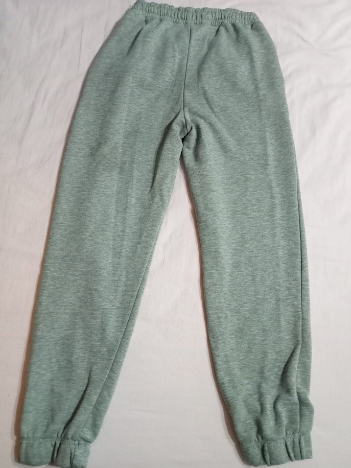 Gri Rahat Kesim Kadın Eşofman Altı - Görsel 3