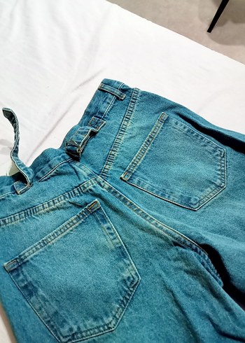 Kadın Mavi Kot Pantolon - Görsel 4