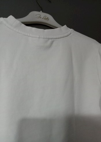 Beyaz Sweatshirt - Görsel 3