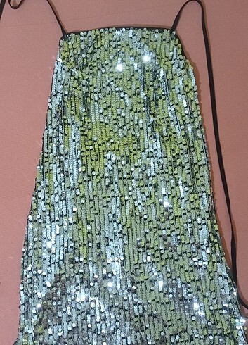 H&M Pullu elbise