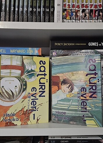 Satürn Evleri 1. ve 2. cilt manga