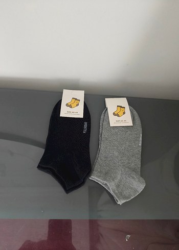 Pull&Bear Erkek Gri ve Siyah Çorap - Görsel 2