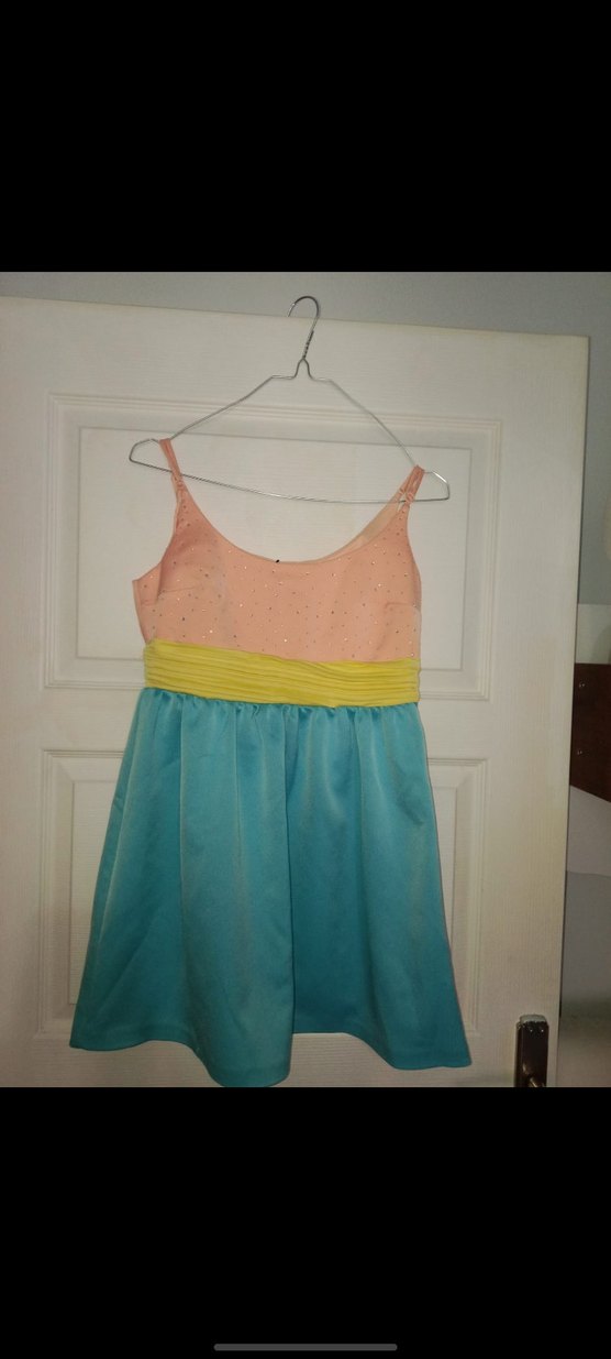 adl mini elbise - Görsel 4