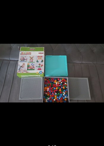 Renkli Çivili Mantarlı Pegboard Oyuncak - Görsel 3