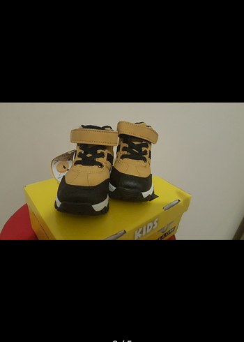 Kahverengi Cırtcırtlı Erkek Çocuk Botu - Görsel 2