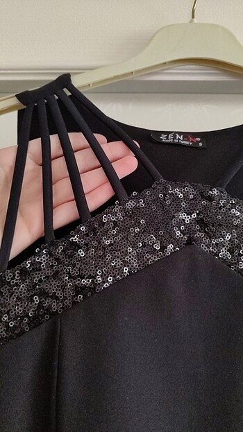 İpli elbise  - Görsel 3