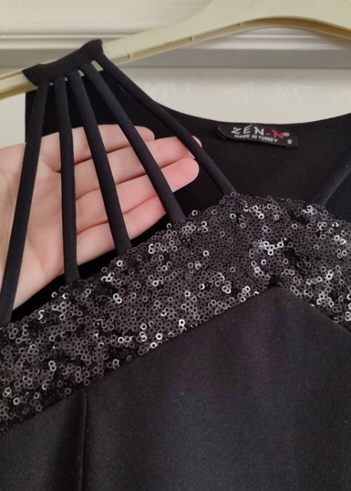 İpli elbise  - Görsel 3