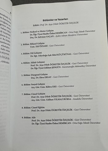 Çocuk Gelişimi Kitabı - Ayşe Dilek Öğretir Özçelik - Görsel 3