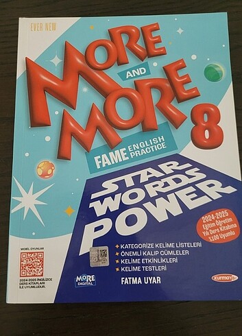 More and more star words 8. Sınıf