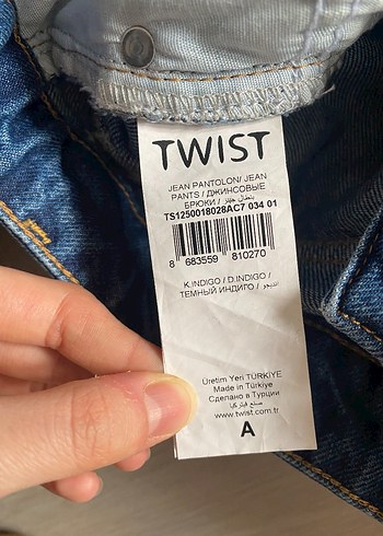 twist kadın kot pantolon - Görsel 4