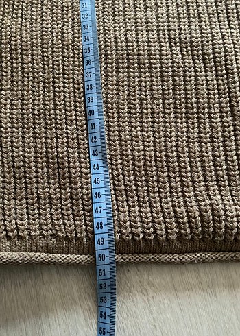 Kadın Kahverengi Örgü Triko Kazak - Görsel 3