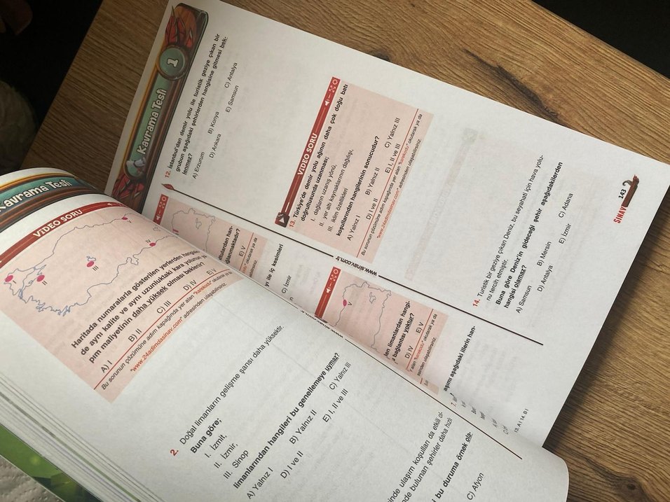 AYT Coğrafya Soru Bankası Özel Konu Anlatımlı - Görsel 2