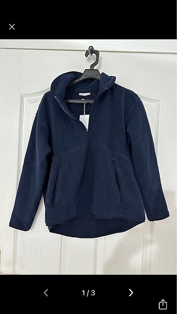 OYSHO SWEATSHIRT POLAR ETIKETLI