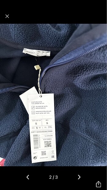 Oysho OYSHO SWEATSHIRT POLAR ETIKETLI