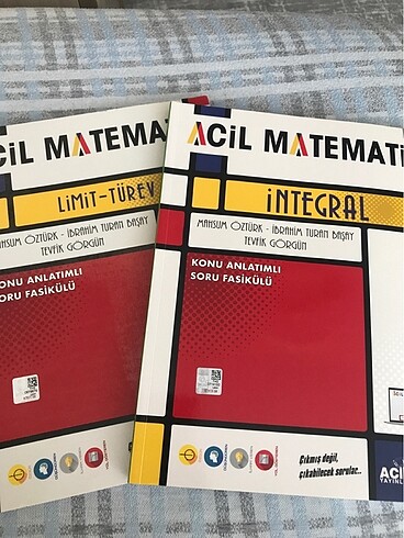 ACİL LİMİT TÜREV İNTEGRAL FASİKÜLLERİ