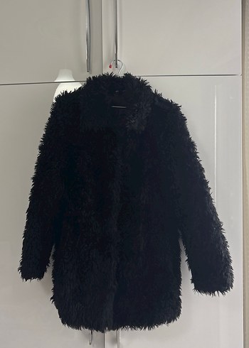 H&M Hm Siyah Pelus Kaban