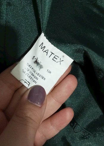 Düğmeli Uzun Yeşil Kadın Kaban - Görsel 8